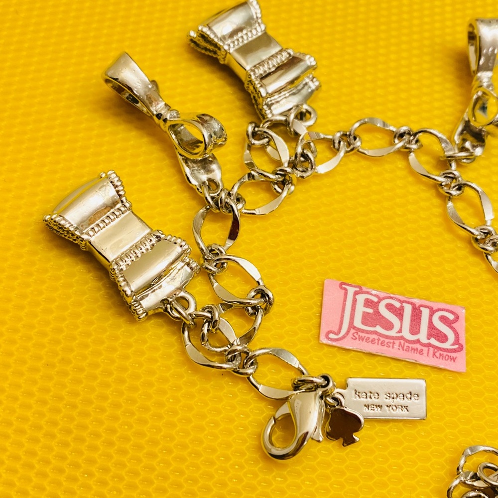 NWOT "HOST PICK 2 TIMES" Kate Spade Charm Bracelet - Picture 14 of 15